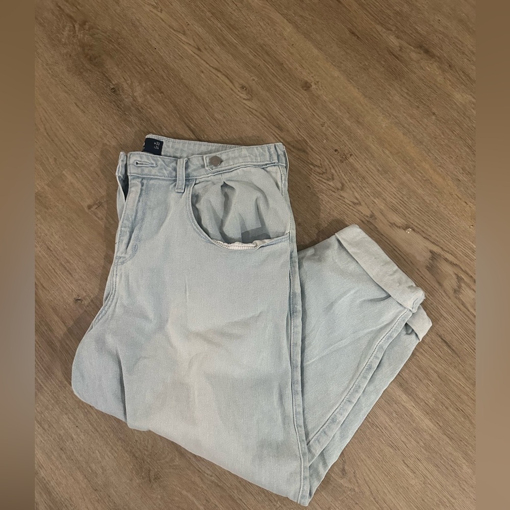 Hollister Light Blue Denim Pants